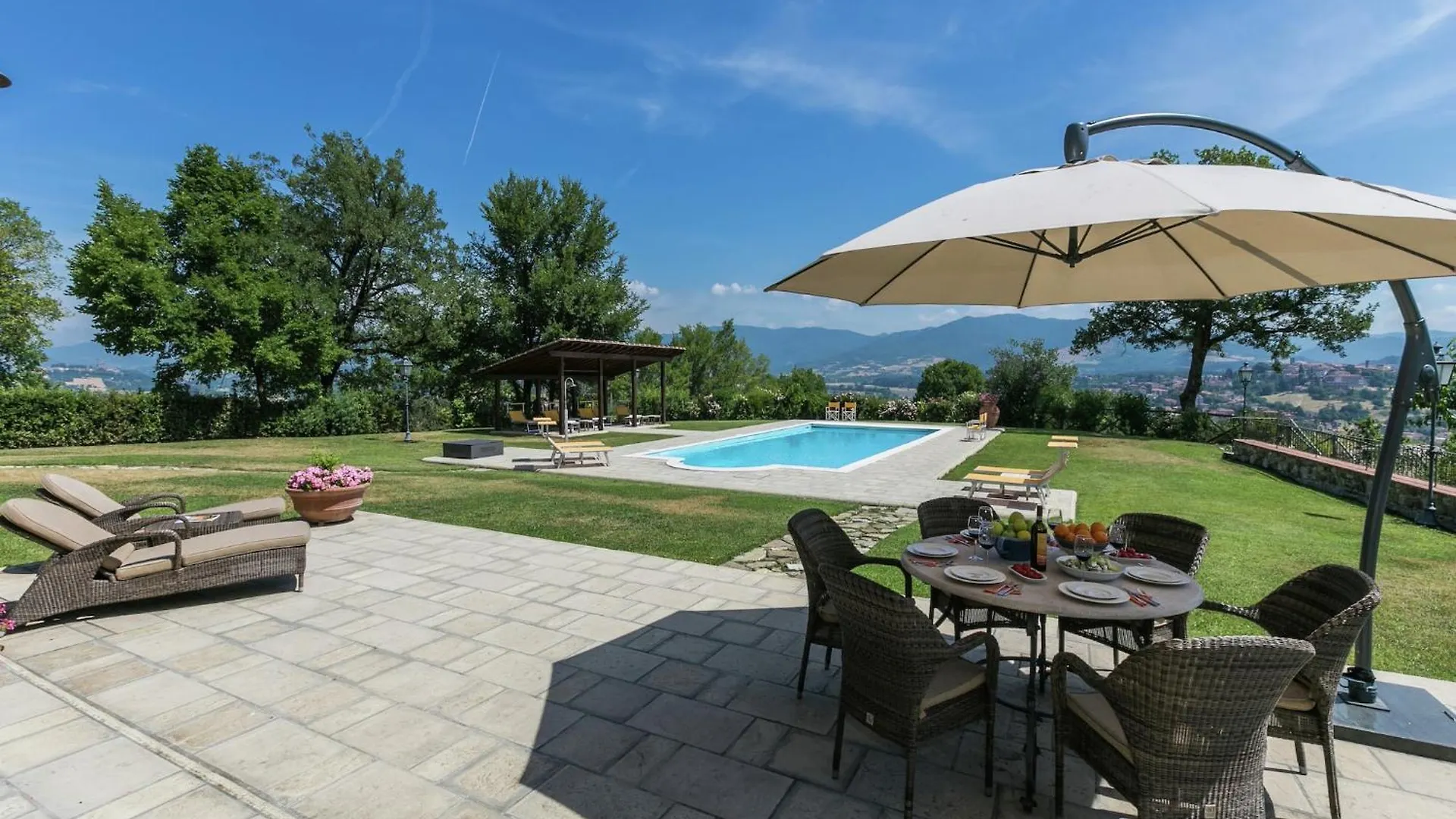 Beautiful Mansion In Poppi With Pool Villa Holiday home